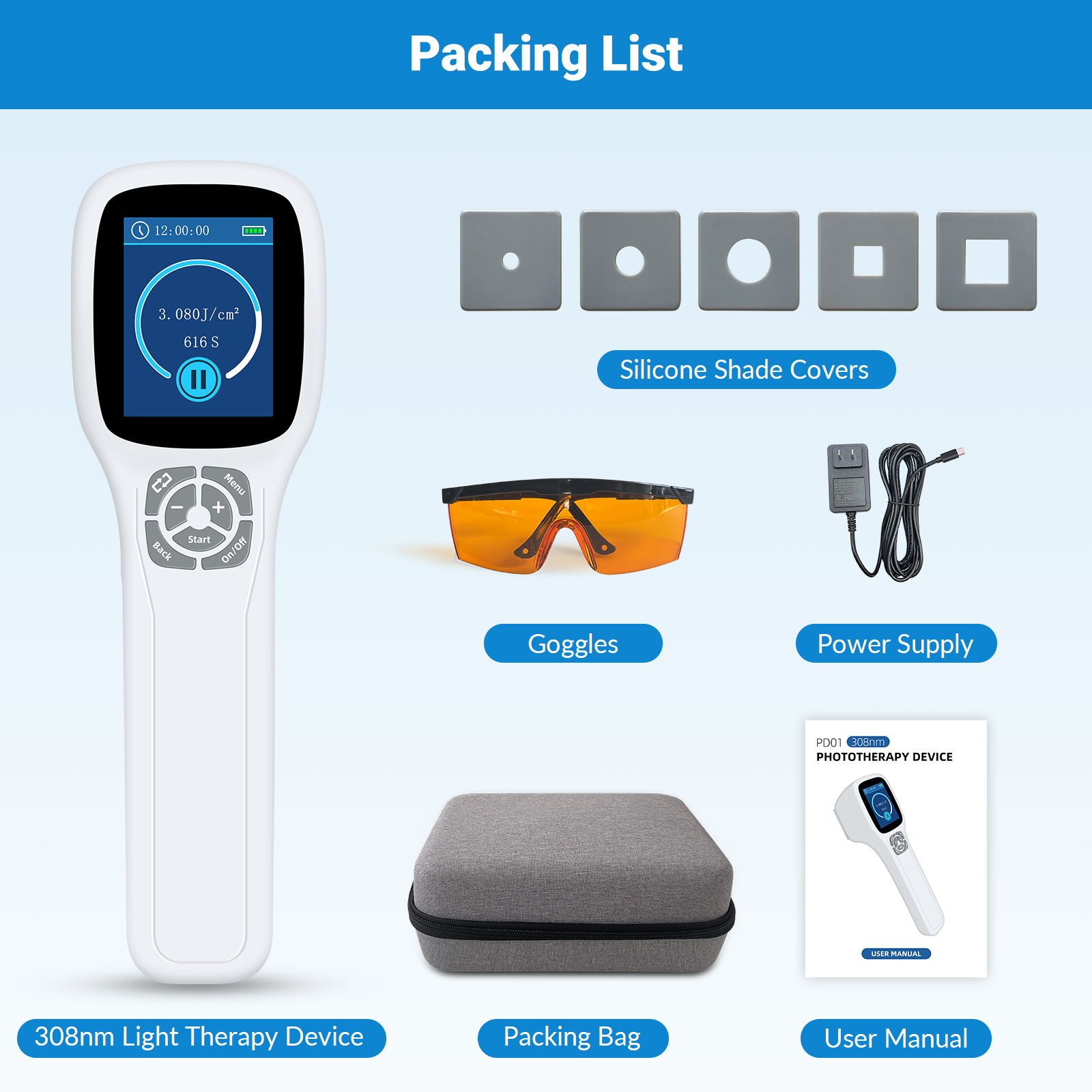 ZJKZ-308 nm excimer laser vitiligo