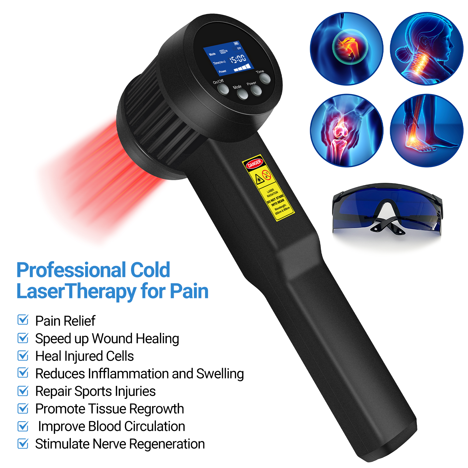 ZJKZ-cold laser therapy device for dogs