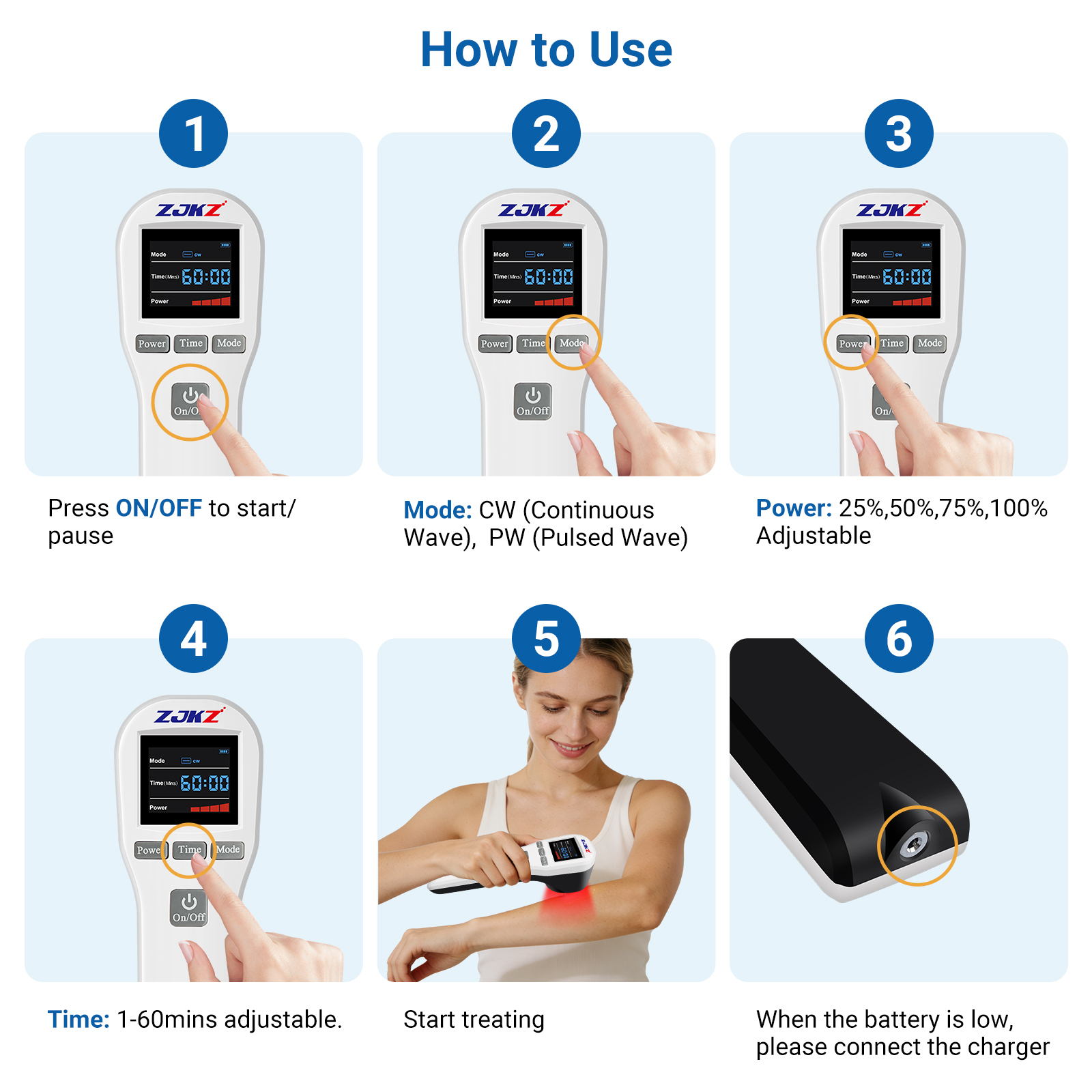ZJKZ-cold low level laser therapy