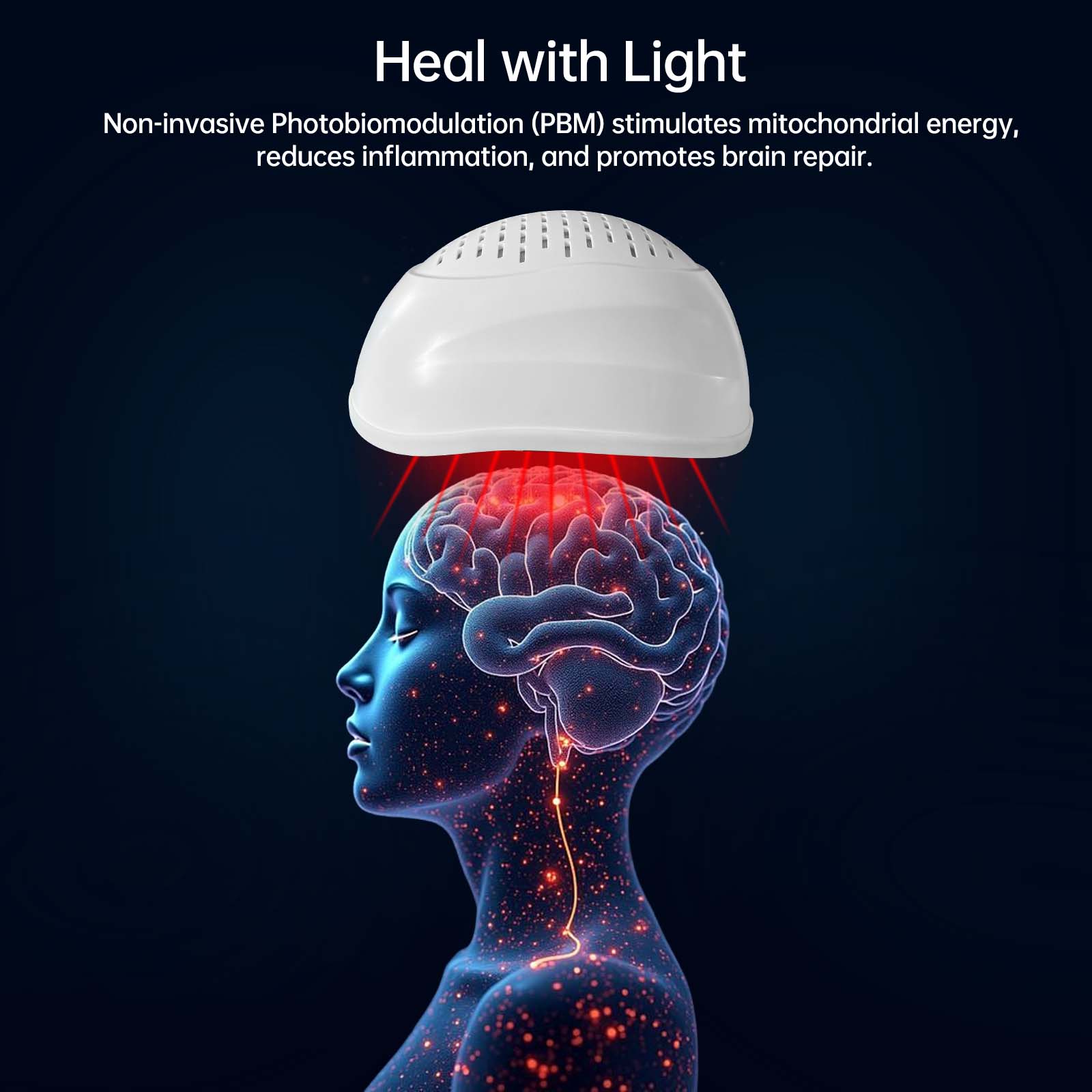 ZJKZ-infrared helmet for alzheimer's