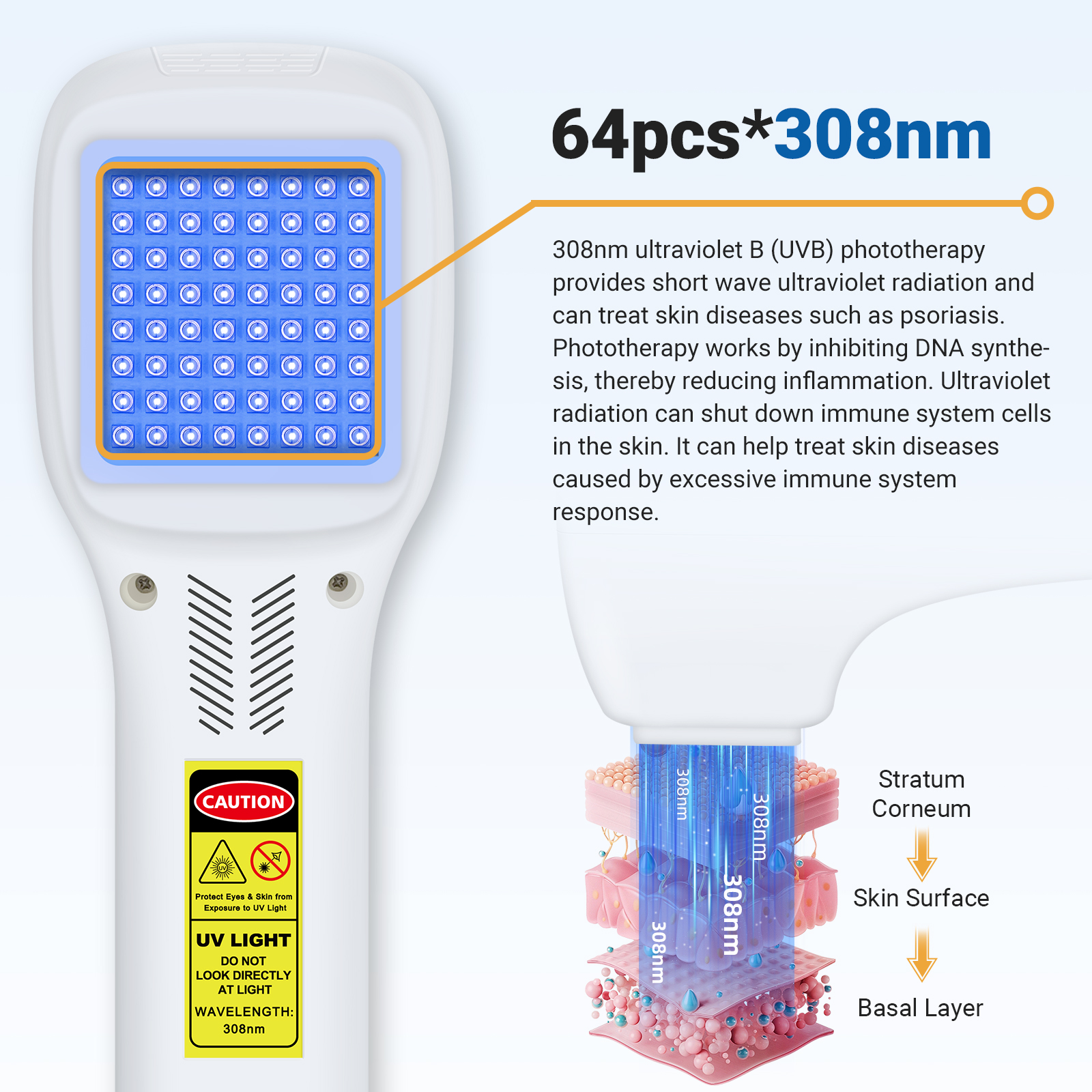 ZJKZ-laser 308nm vitiligo