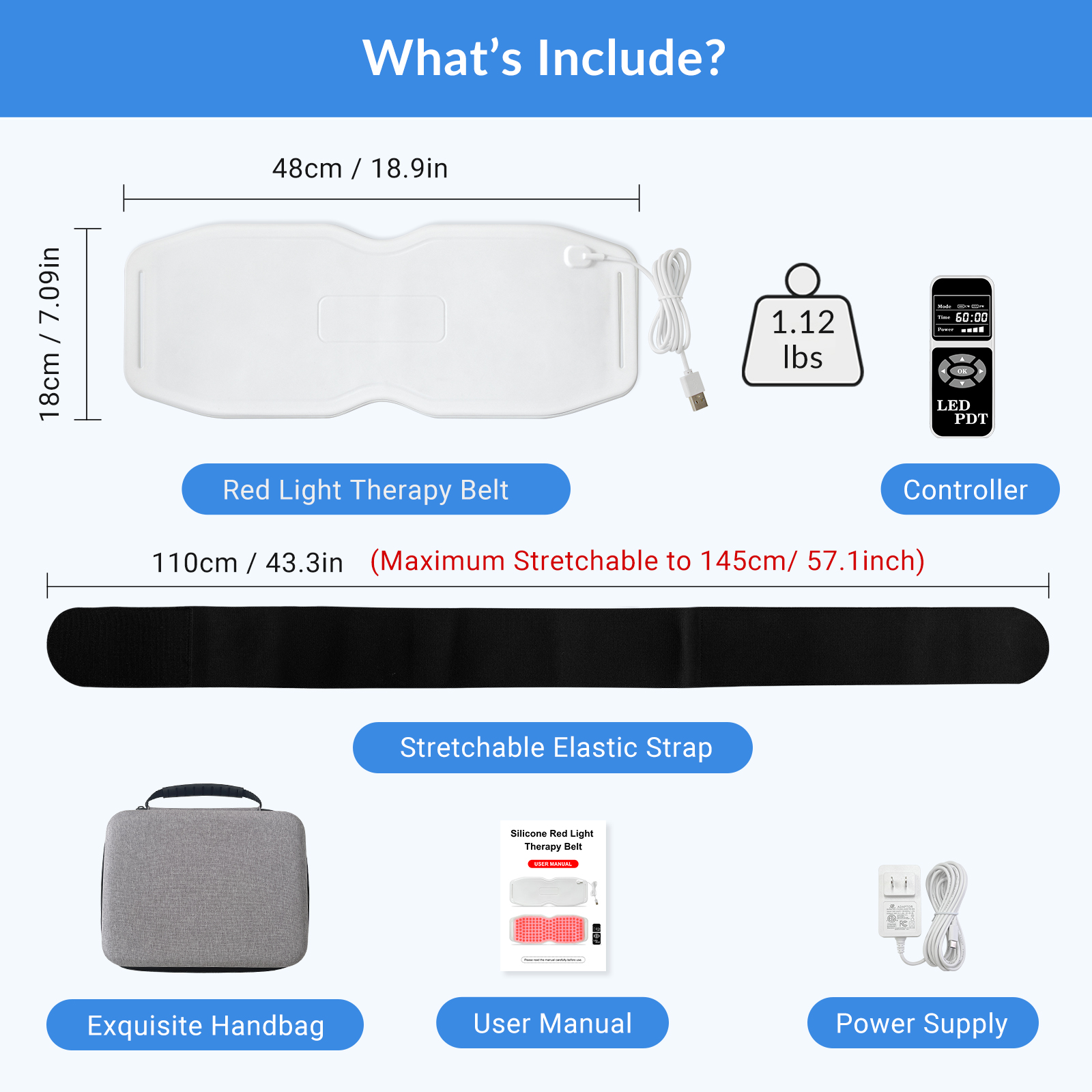 ZJKZ-red light waist belt