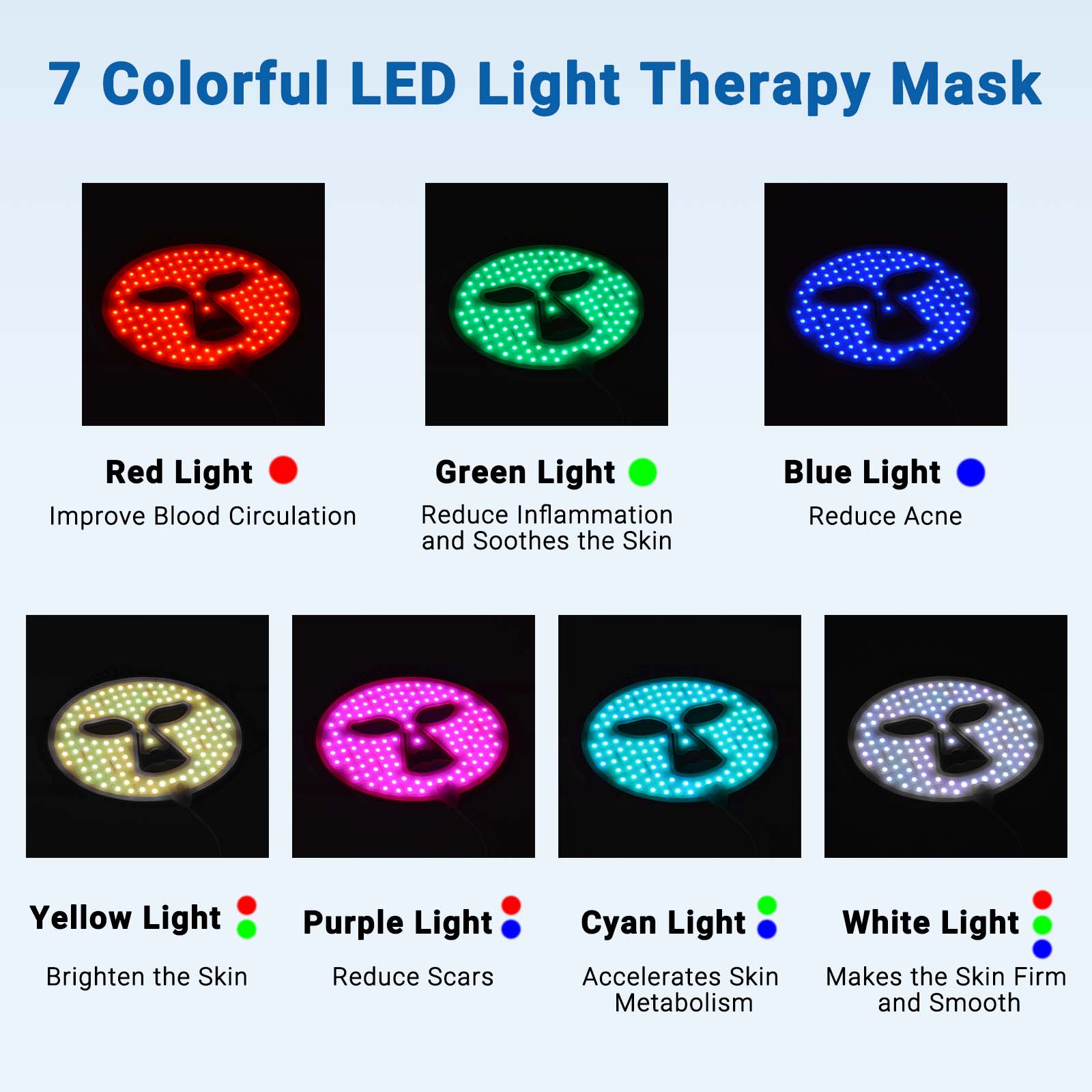 ZJKZ-led mask