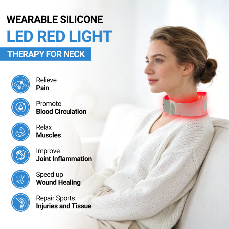 ZJKZ-red light therapy device face neck